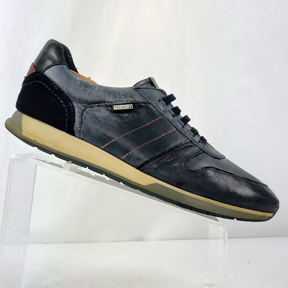 Pikolinos Men's Black Leather Sneakers
